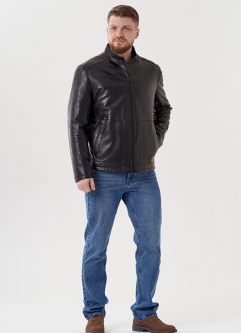 Мужская кожаная куртка 