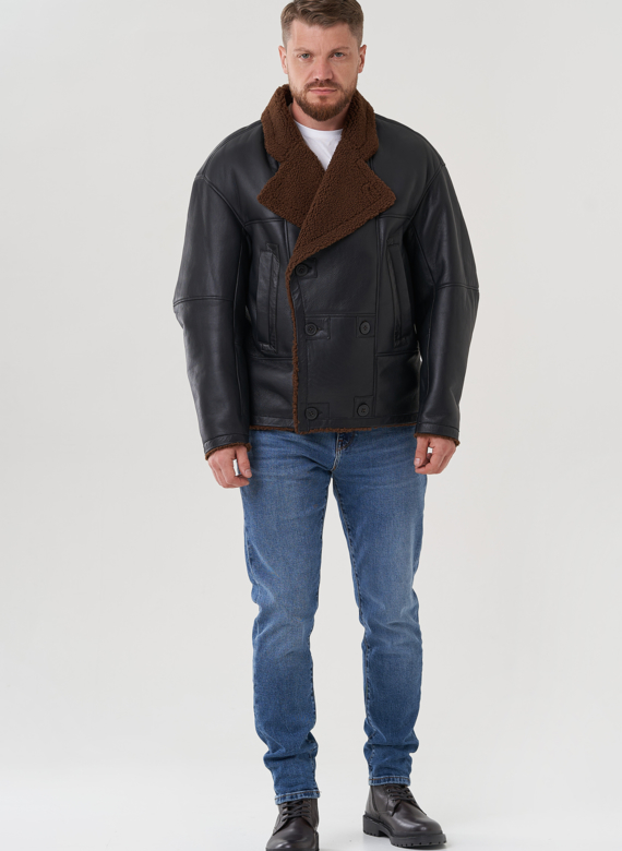 Мужская дубленка 