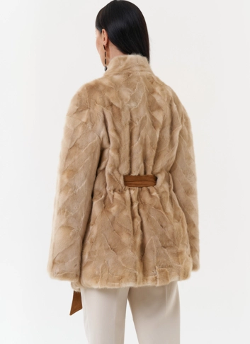 Женская шуба из скандинавской норки