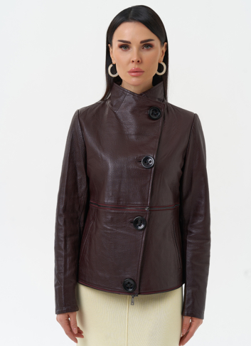 Плащ трансформер из натуральной кожи