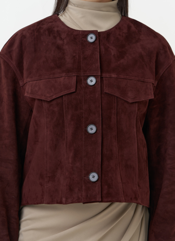 Куртка из натуральной замши 