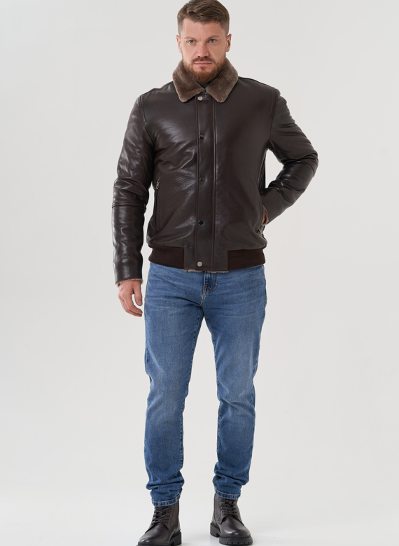 Мужская дубленка 