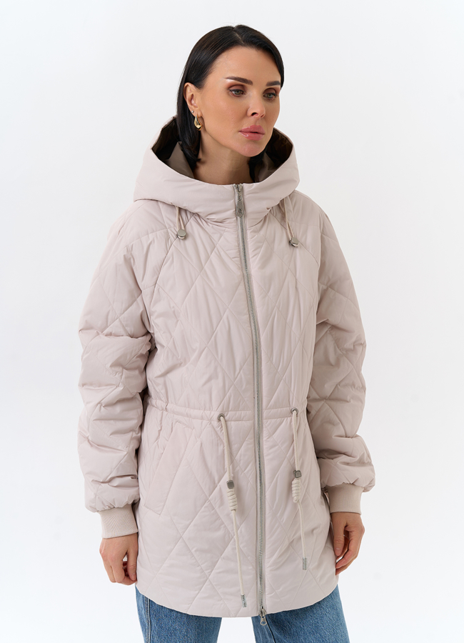 Женская куртка с капюшоном модель № 32506 в кредит