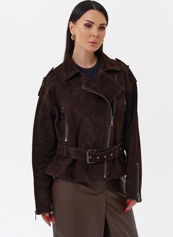 Куртка женская из замши